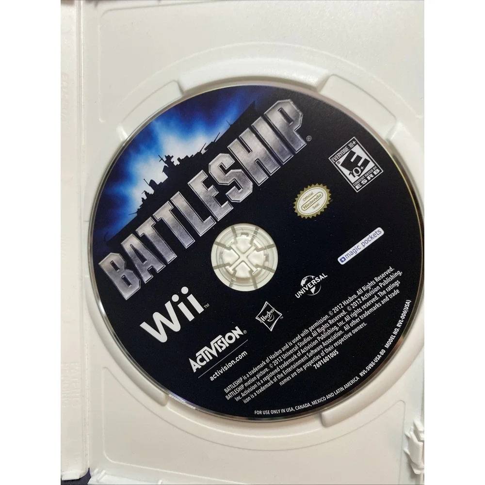 Wii Battleship Game CIB Complete Nice